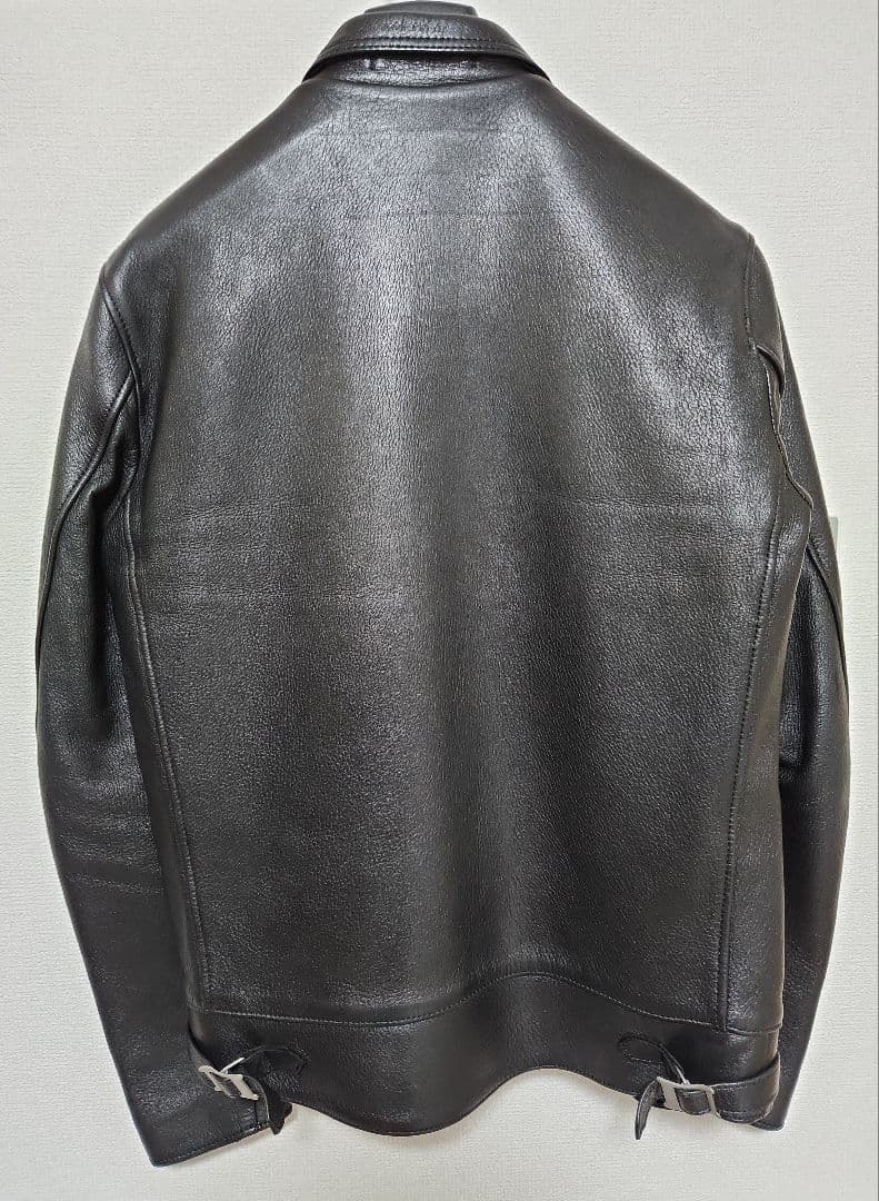 ADDICT CLOTHES ディアスキン シングルライダース　38