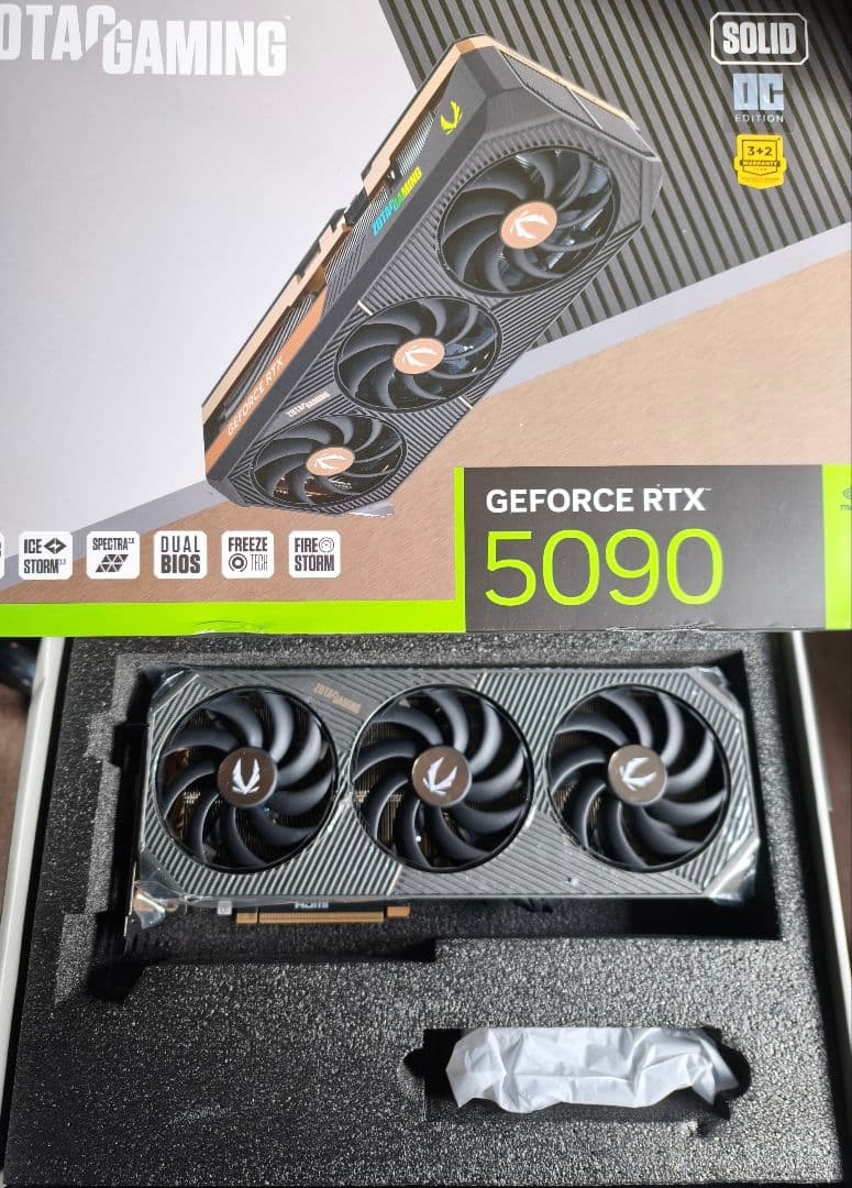 ZOTAC GeForce RTX 5090 SOLID 32GB ジャンク
