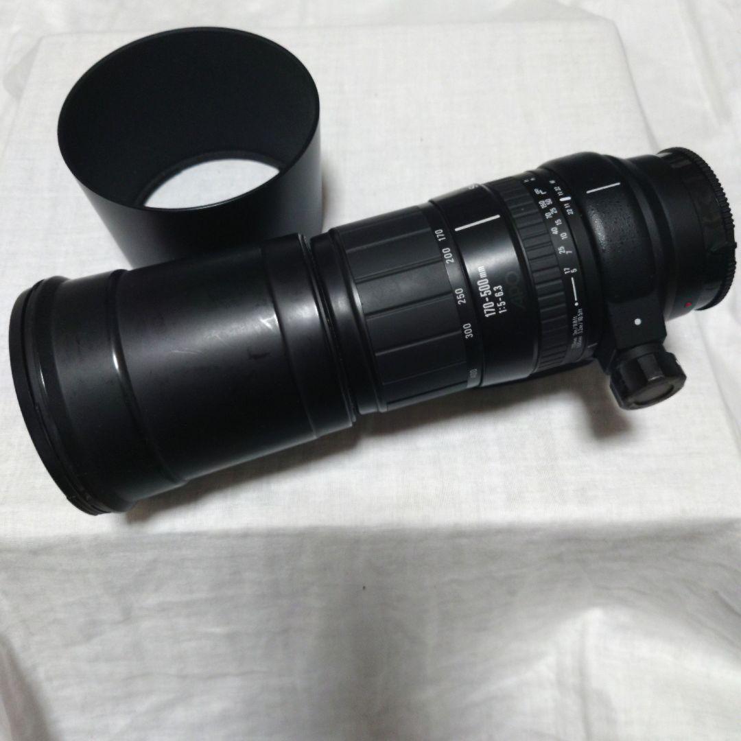 【動作確認済】SIGMA APO 170-500mm f5-6.3　αAマウント