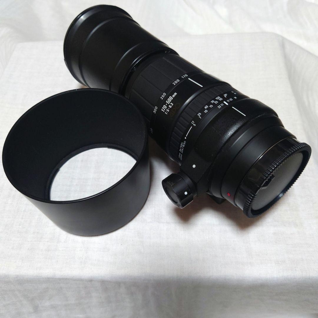【動作確認済】SIGMA APO 170-500mm f5-6.3　αAマウント