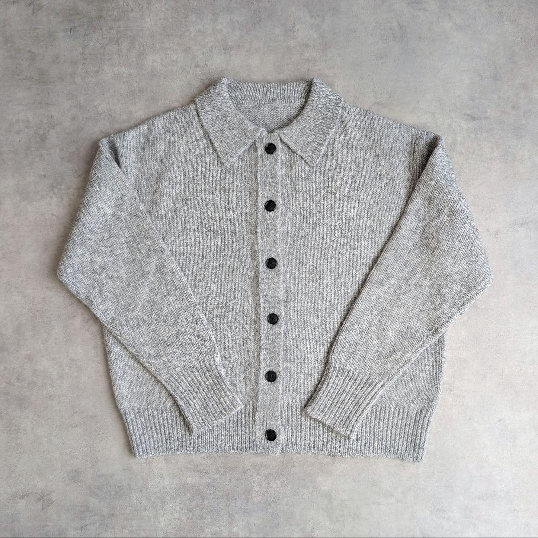 Spick and Span a&m アルパカミックスポロシャツニット