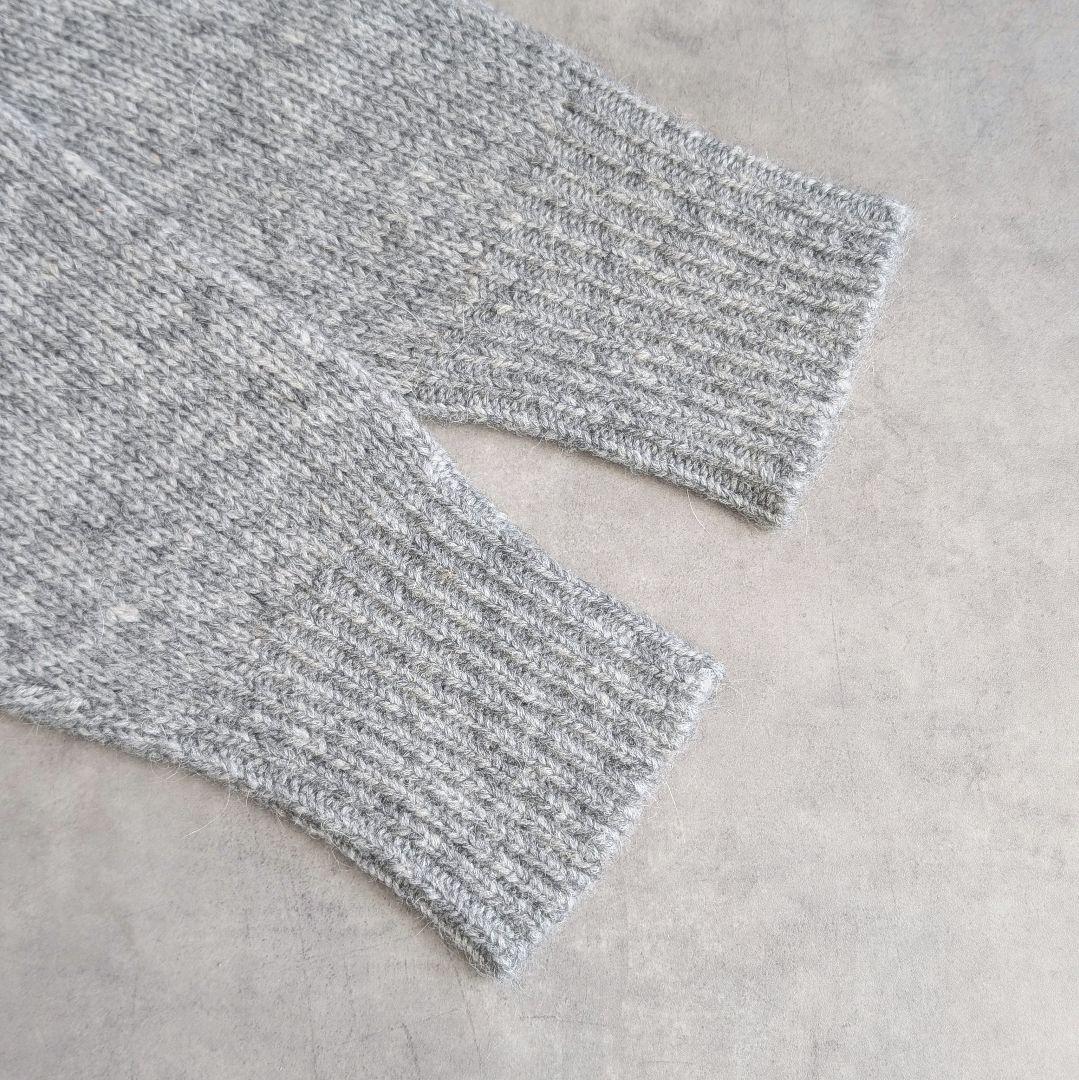 Spick and Span a&m アルパカミックスポロシャツニット