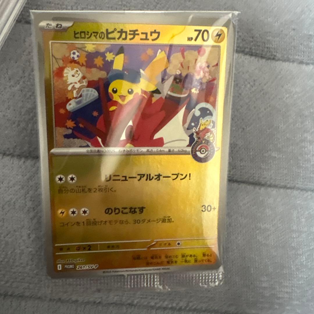 中国一周年限定赤ナミ、広島のピカチュウ未開封