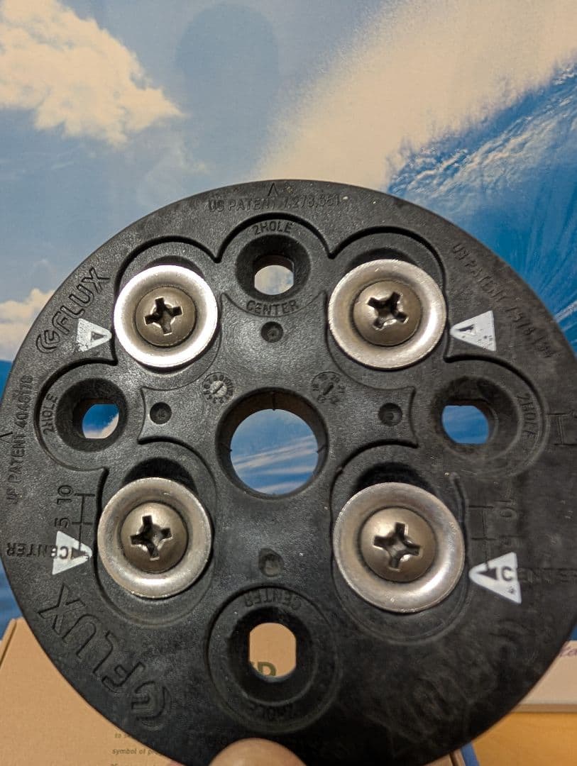 FLUX XV スノーボードビンディング M ブラック