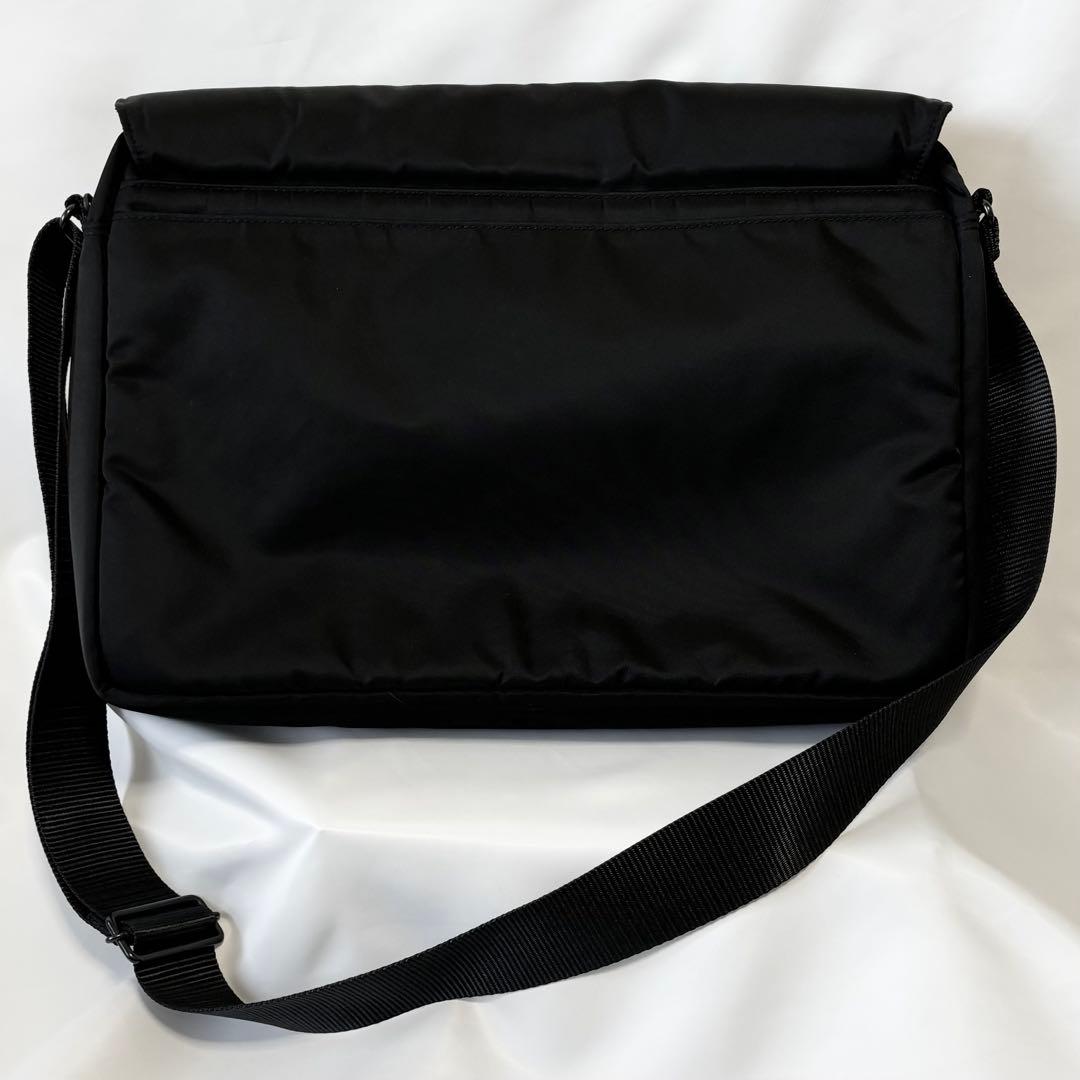 未使用 Y's WRAP 限定品 Apple メッセンジャーバッグ 黒 日本製