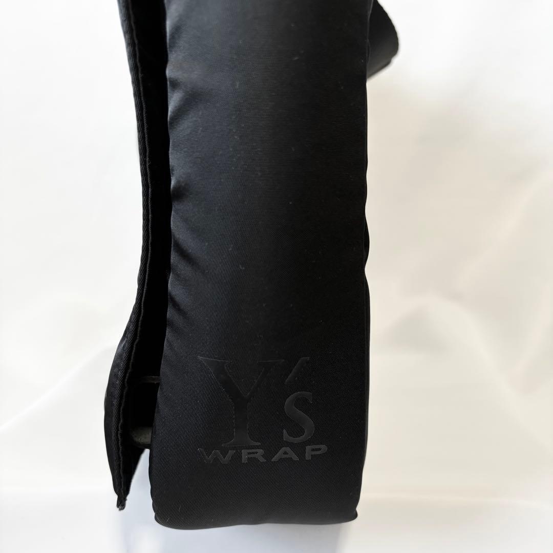 未使用 Y's WRAP 限定品 Apple メッセンジャーバッグ 黒 日本製