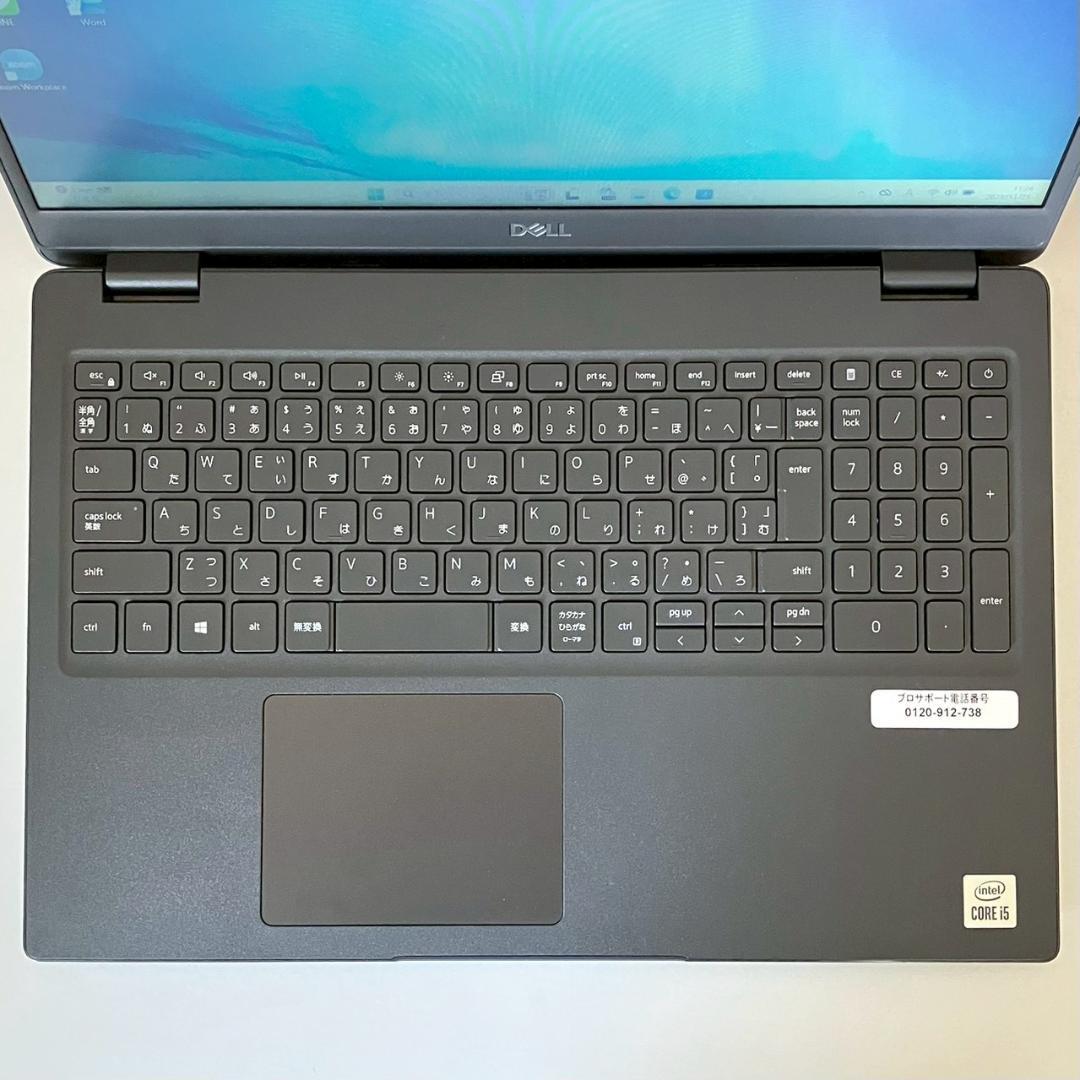 ★第10世代i5★ 美品 テンキー付き SSD512GB DELL 417