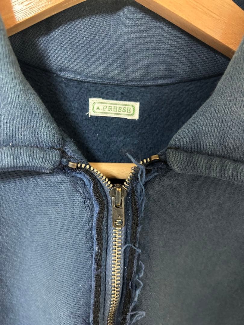 A. PRESSE ハーフジップ HalfZip Sweatshirt サイズ3