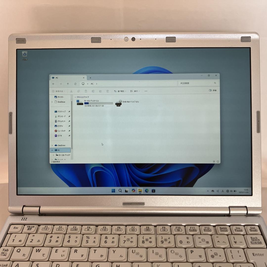 Windowsノート本体 Panasonic Let's note CF-SZ6 i5 8GB/256GB