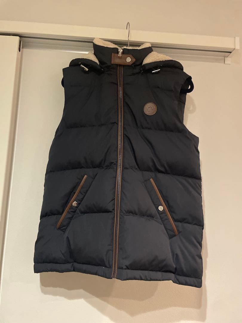 RALPH LAUREN ネイビー ダウンベスト