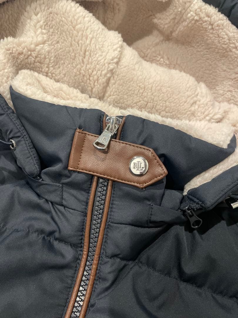 RALPH LAUREN ネイビー ダウンベスト