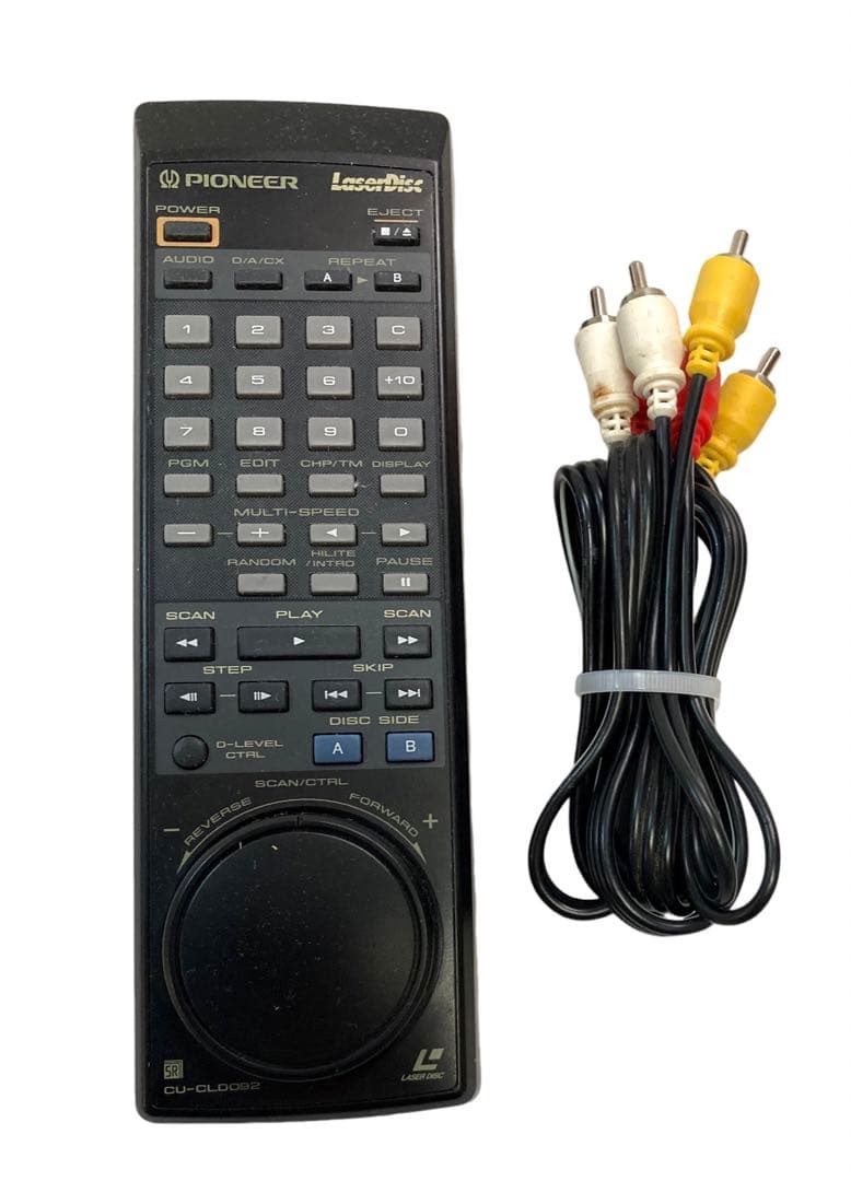 【LD動作品】Pioneer CLD-100 LDプレーヤー リモコン付き