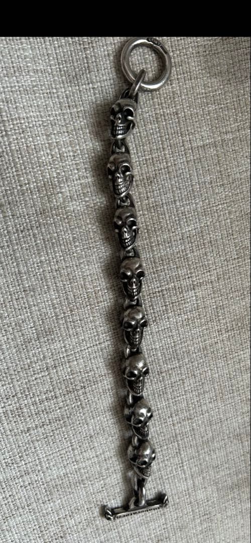 y*n様 最安値ガボール生前8スカルブレスレット