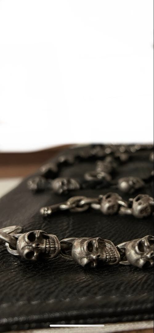 y*n様 最安値ガボール生前8スカルブレスレット