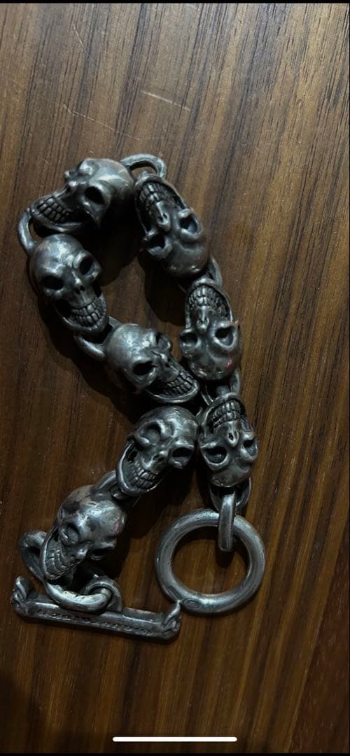 y*n様 最安値ガボール生前8スカルブレスレット