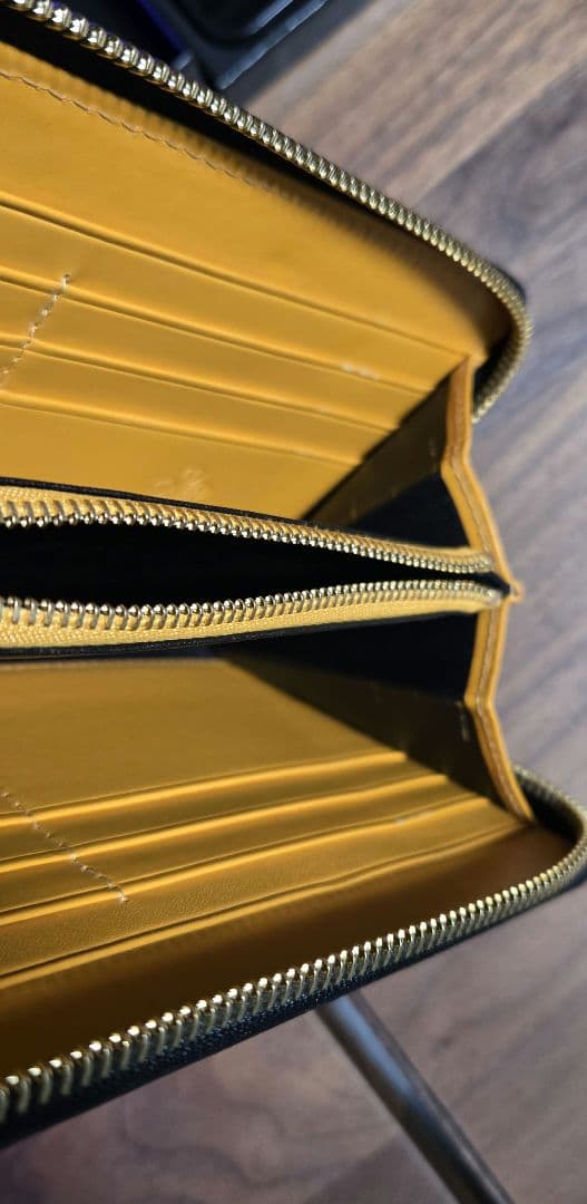 ETTINGER ブラック 長財布 箱付き