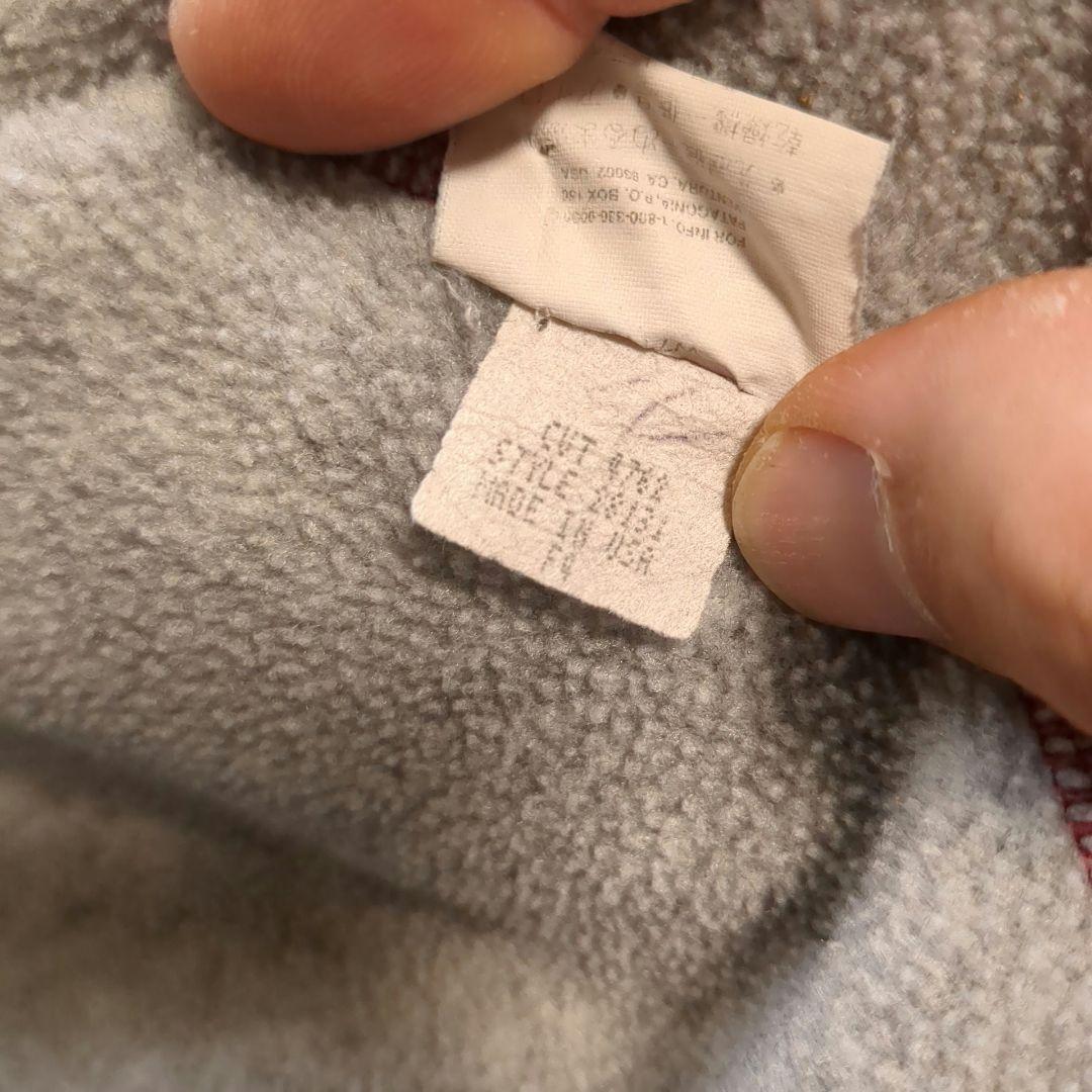 USA製 Patagonia シェルドシンチラ ブルーブラック Lサイズ