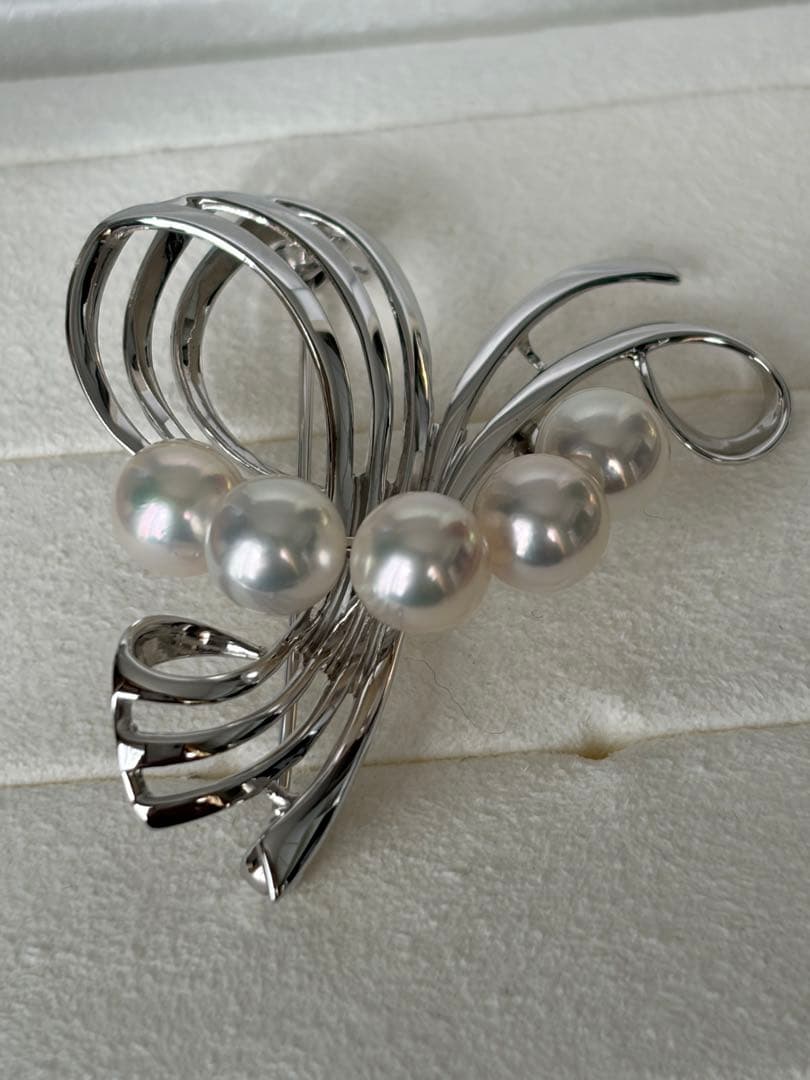 お値下げしました❤️【極美品】ミキモトブローチ