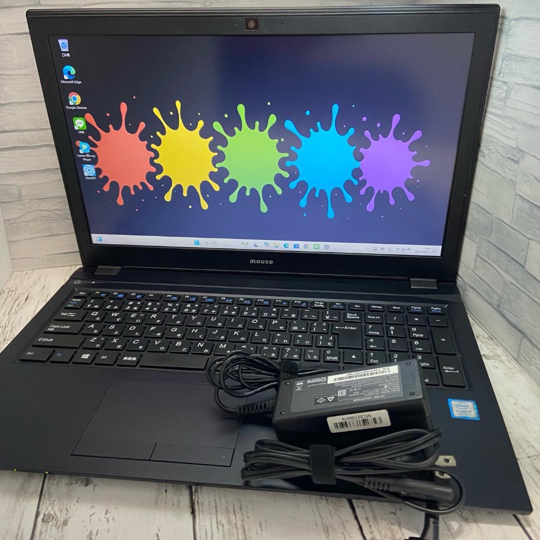 超高性能 i7 第8世代 mouse ノートPC Win11 Office