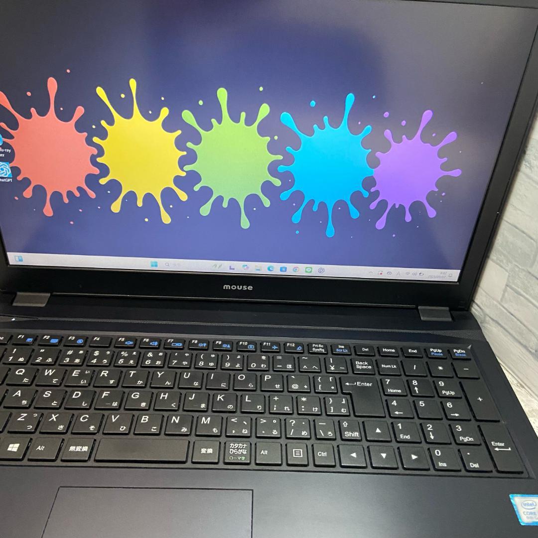 超高性能 i7 第8世代 mouse ノートPC Win11 Office