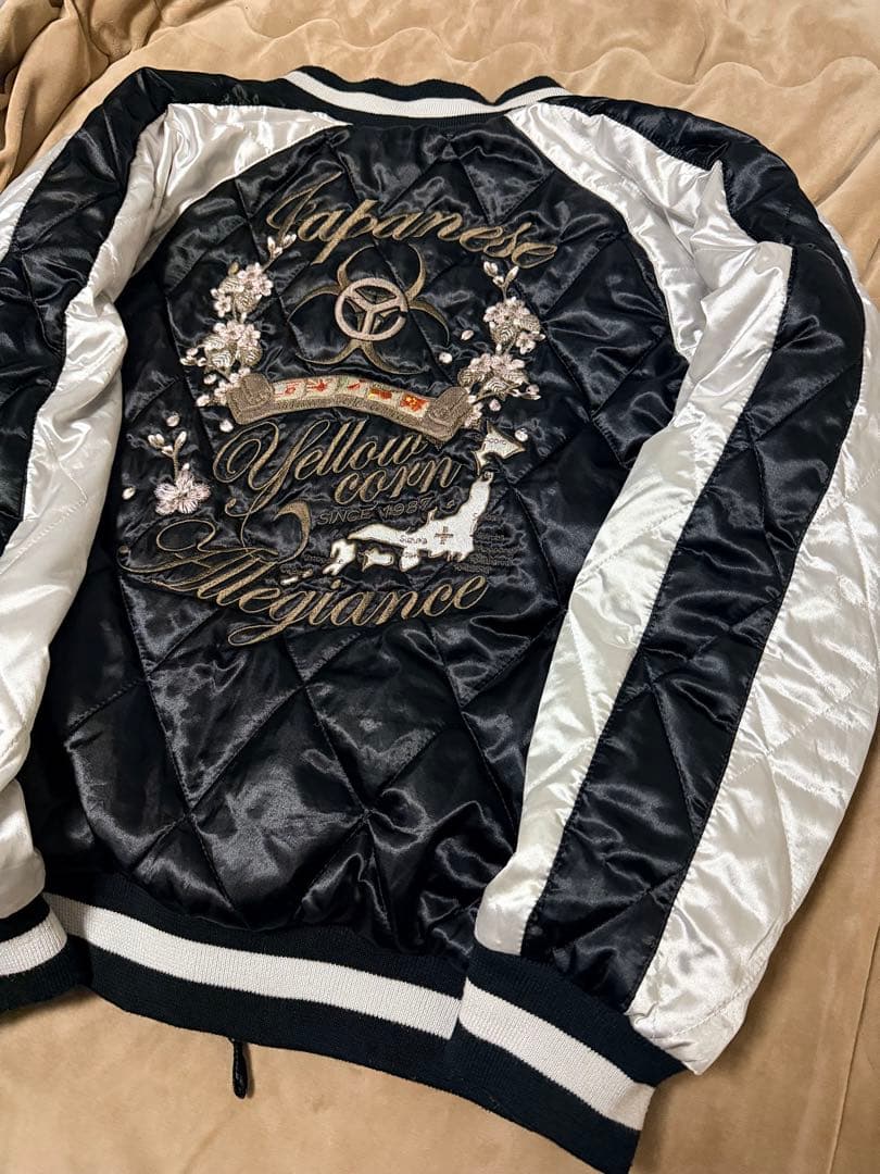 ２面用 Yellowcorn テーラー 別珍 日本限定スカジャン vintage