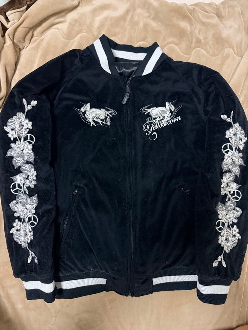 ２面用 Yellowcorn テーラー 別珍 日本限定スカジャン vintage