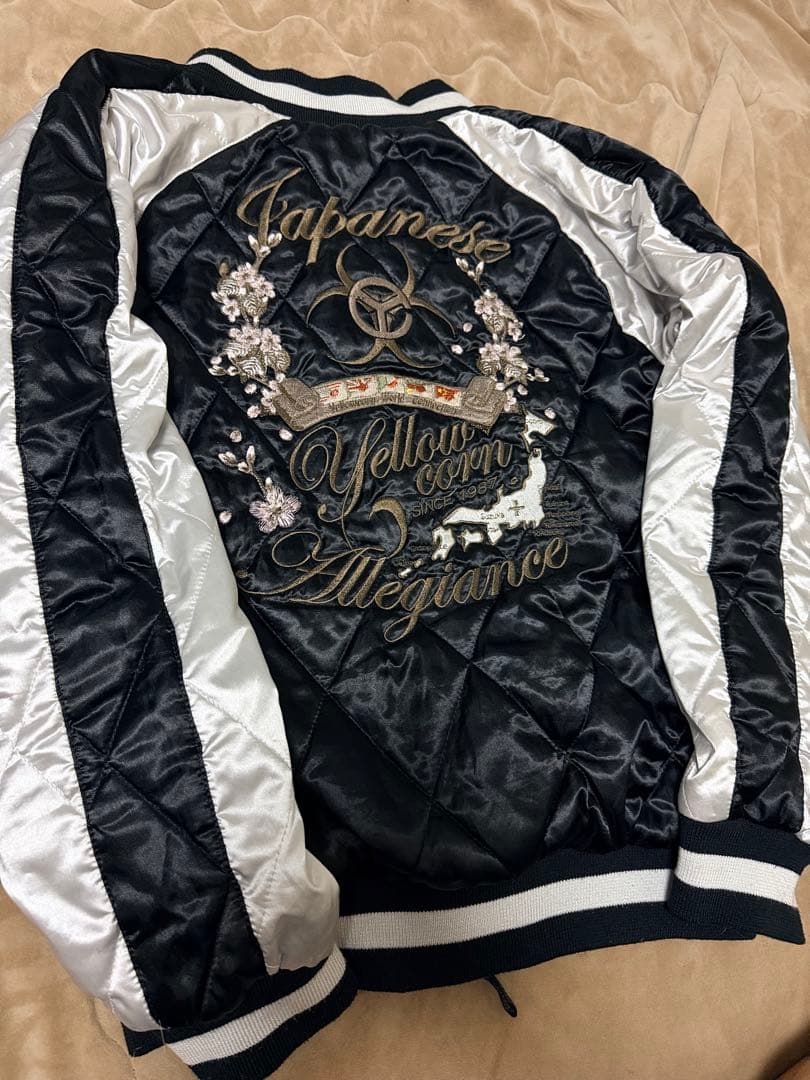 ２面用 Yellowcorn テーラー 別珍 日本限定スカジャン vintage