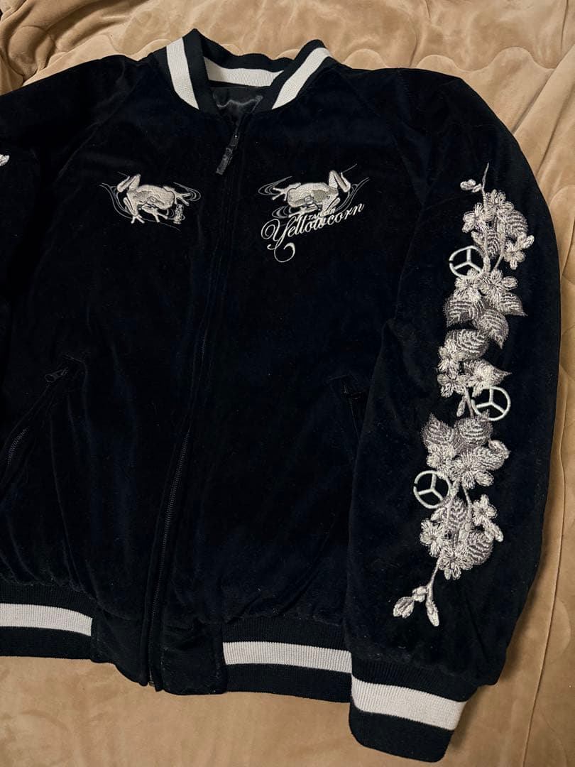 ２面用 Yellowcorn テーラー 別珍 日本限定スカジャン vintage