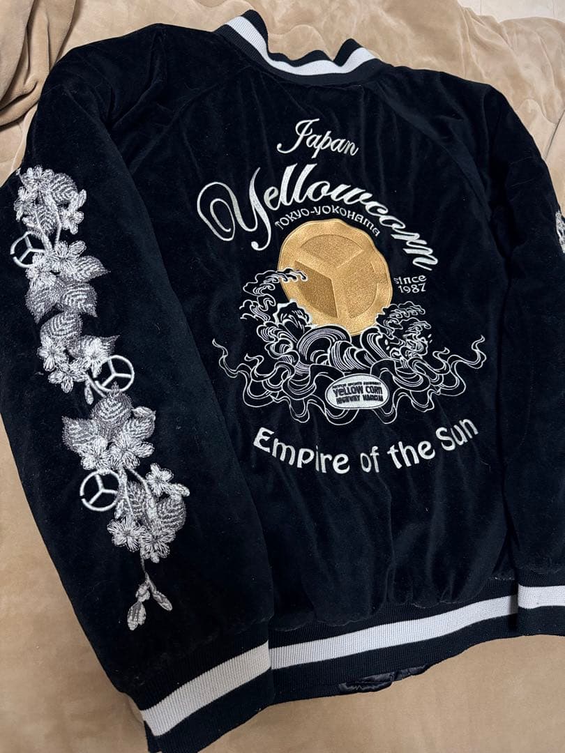 ２面用 Yellowcorn テーラー 別珍 日本限定スカジャン vintage