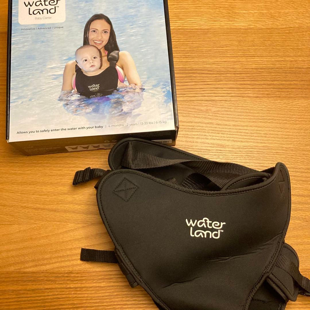 water land 水陸両用抱っこ紐　ブラック