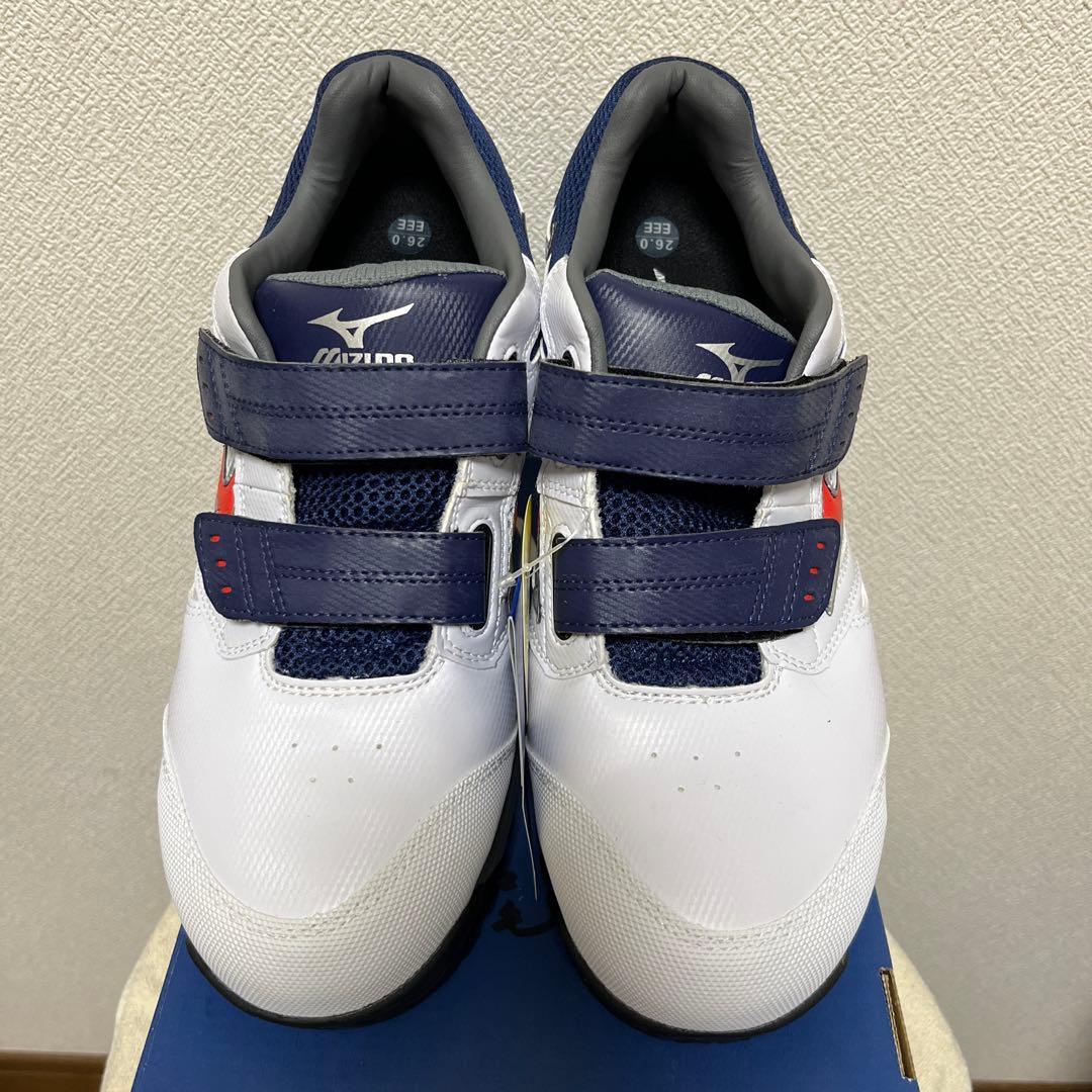 Mizuno 安全靴 26cm オールマイティLs 踵抜き防止ソール付き 3E