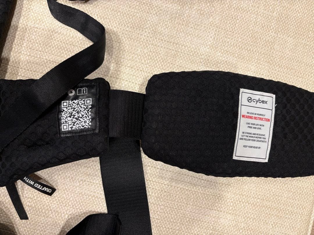 【美品】Cybex サイベックス コヤ キャリア ブラック 抱っこ紐