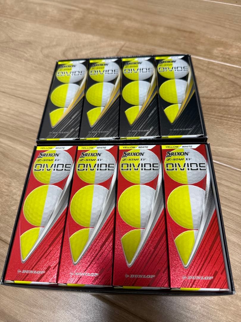スリクソン Z-STAR & XV DIVIDE ゴルフボール 各1ダースセット