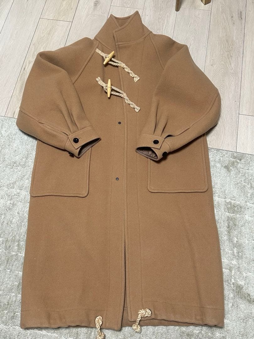 HYKE(ハイク)DOUBLE FACE DUFFEL COAT