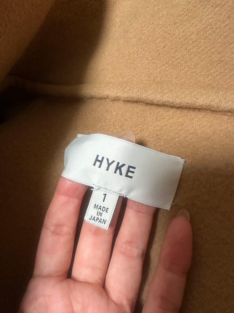 HYKE(ハイク)DOUBLE FACE DUFFEL COAT