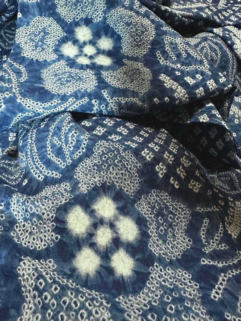 新品‼️希少トールサイズ‼️有松鳴海絞り浴衣　逸品✨