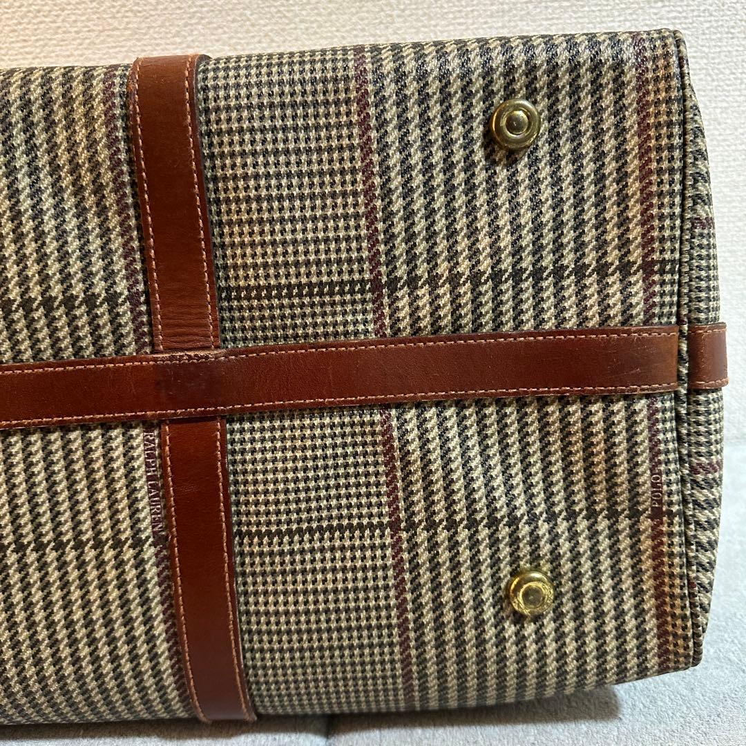 専用★美品✨大容量　54cm 2way ラルフローレン　ボストンバッグ　千鳥