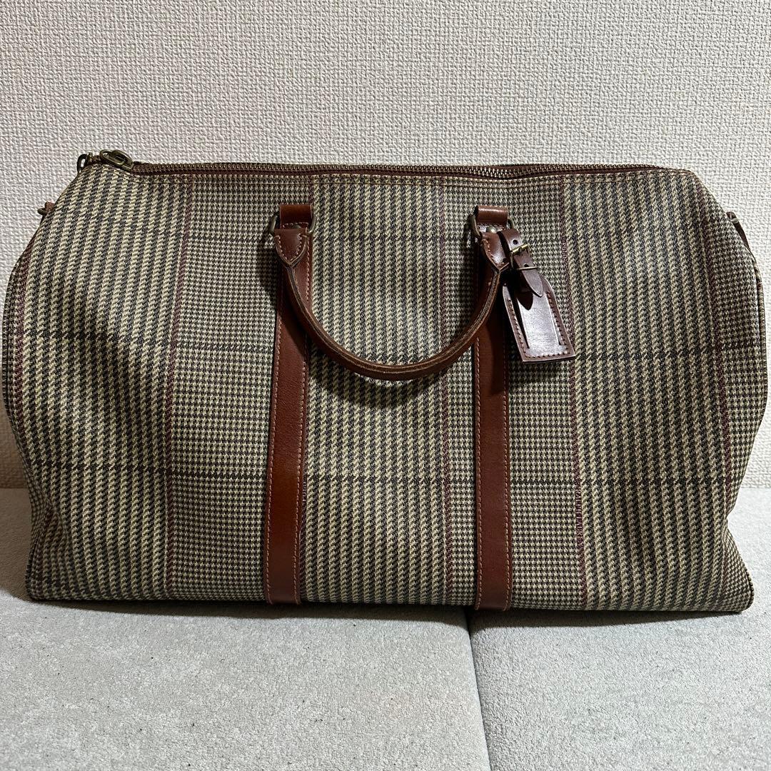 専用★美品✨大容量　54cm 2way ラルフローレン　ボストンバッグ　千鳥