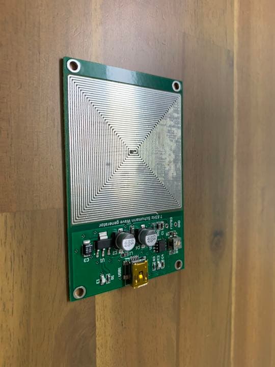 話題のシューマン発生器！！