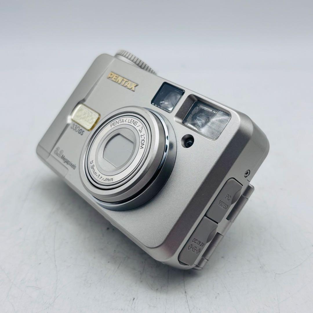 【美品動作確認済み】PENTAX Optio 330GS 単三電池