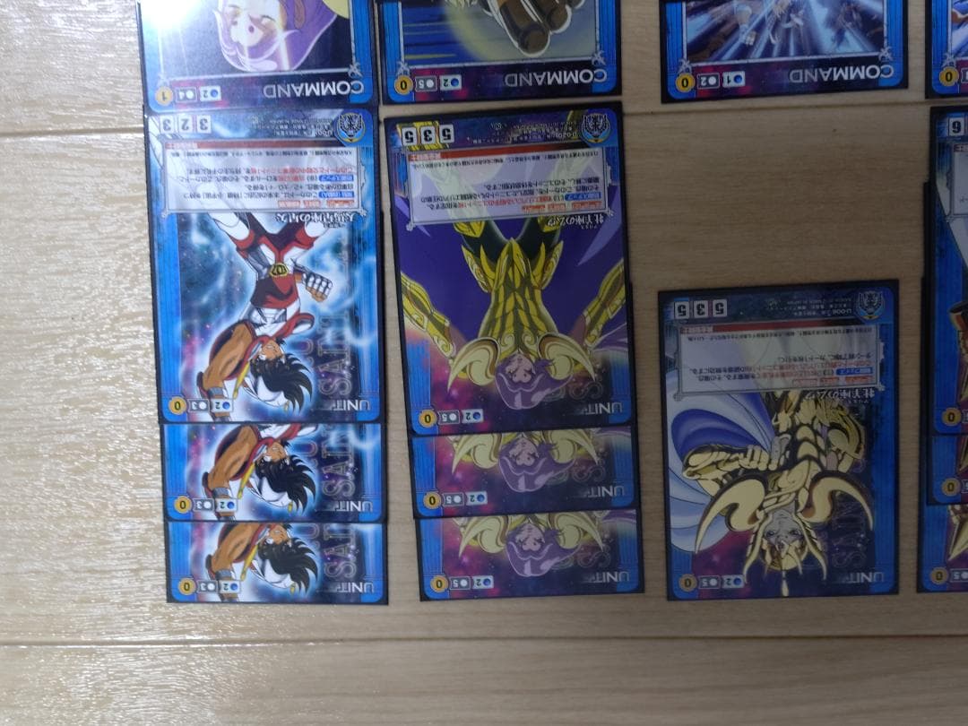 聖闘士星矢クルセイド　青単色　聖矢＆黄金聖闘士デッキ