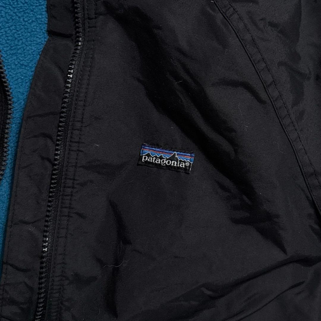 80's Patagonia シェルドシンチラ ブラック サイズ11/12 短丈