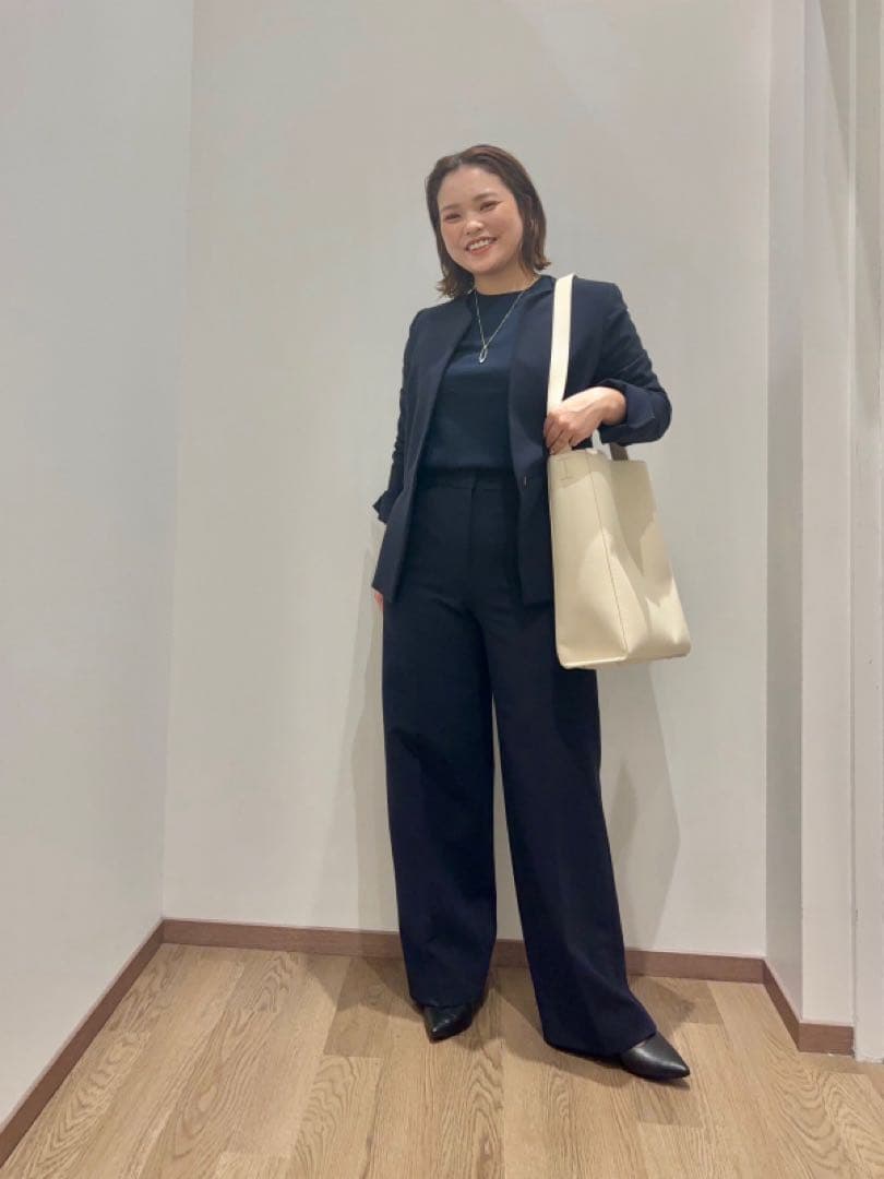 プラステ　【新品】　ウォームリザーブ　パンツセットアップ　ネイビー