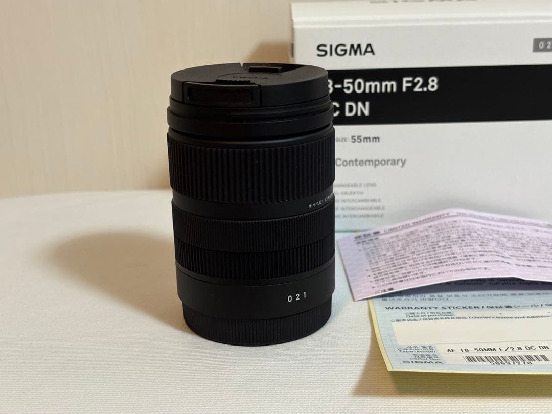 SIGMA 18-50mm F2.8 DC DN Eマウント