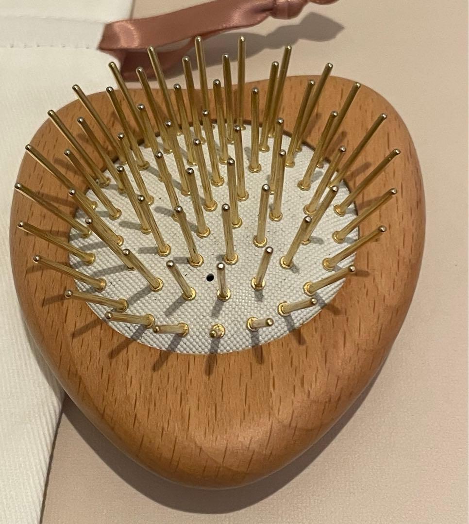 ヘアブラシ・コーム  FOX Love Heart Wooden Edition