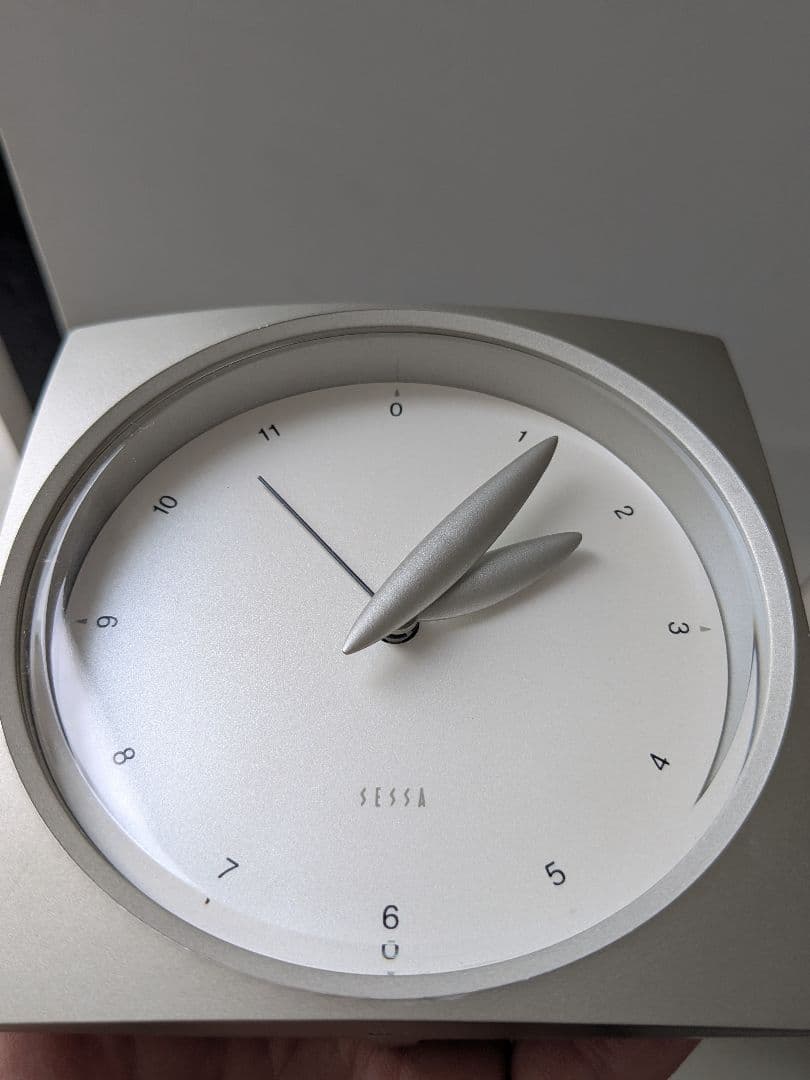 90s ヴィンテージ 置き時計 加藤孝志 sessa 目覚まし付き