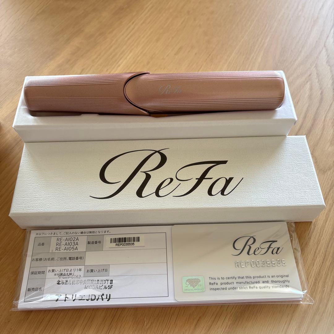 ReFa ストレートヘアアイロン RE-A102 ピンク