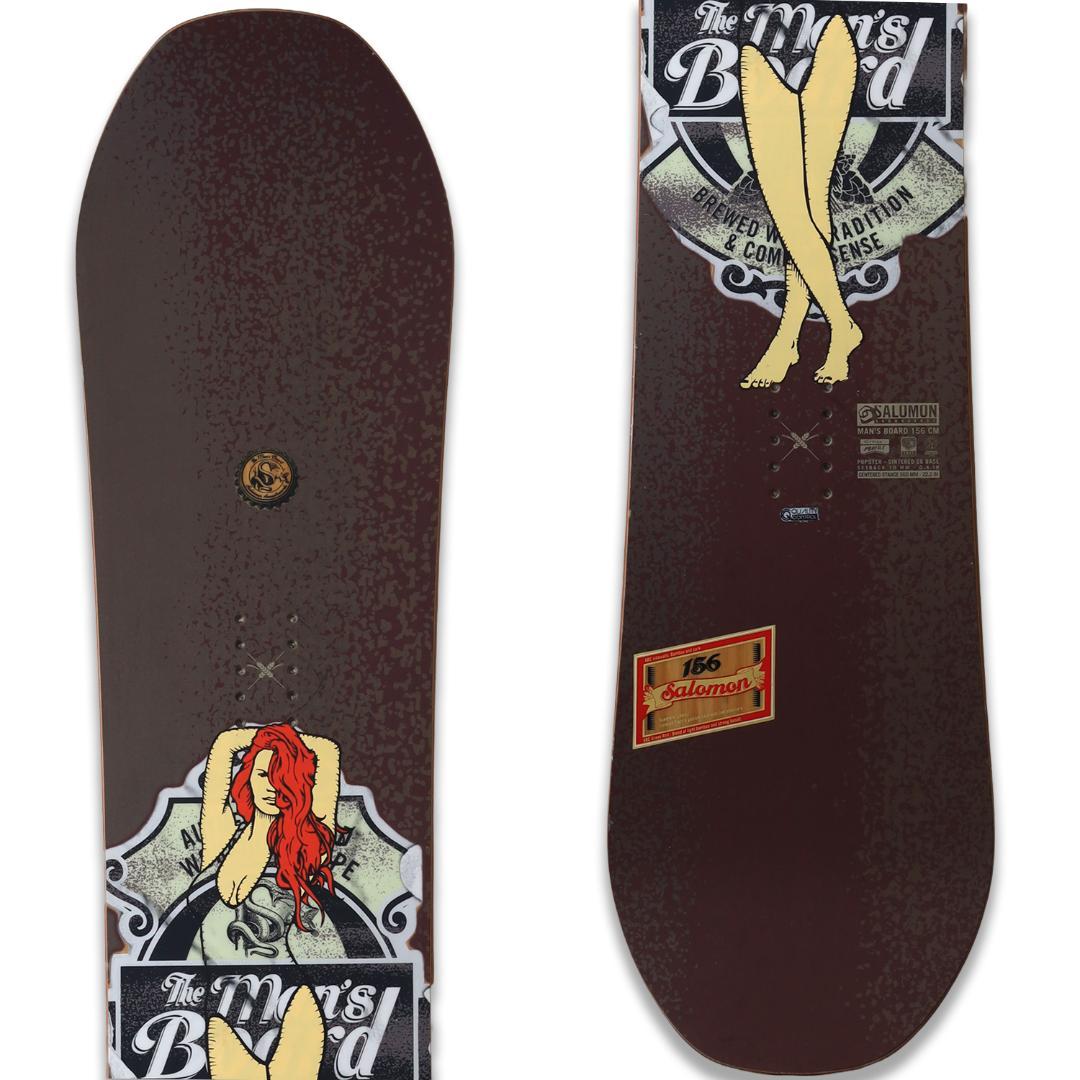 【板美品】SALOMON スノーボード バインディングセット156cm スノボ