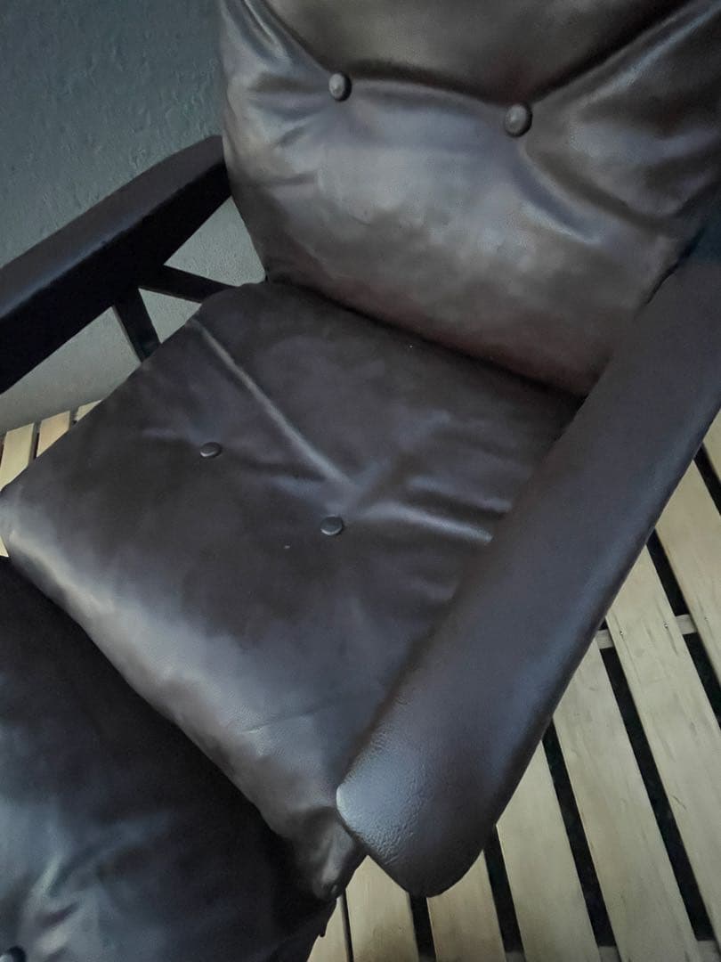 美品　Gravina リクライニングチェア ブラウン　　　折り畳み