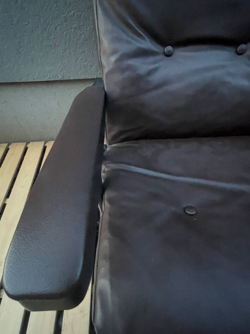 美品　Gravina リクライニングチェア ブラウン　　　折り畳み